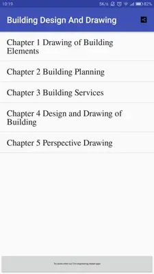 Building Design And Drawing android App screenshot 0